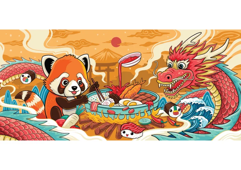 Mural Food Court Pakuwon